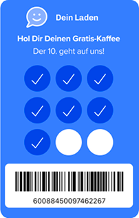 Digitale Stempelkarte