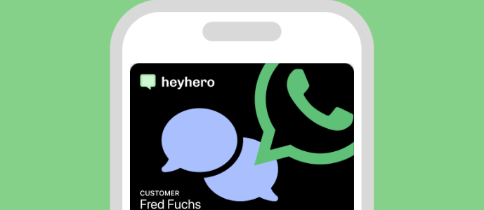 heyhero- Kundenservice in Echtzeit